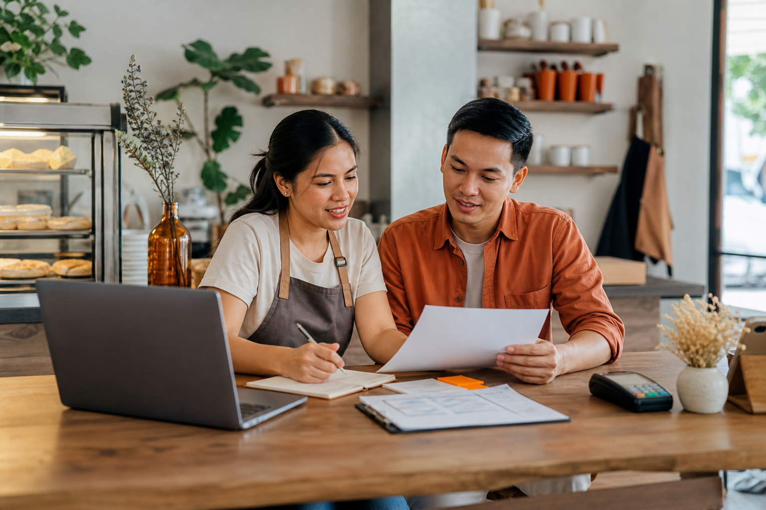 Filipino entrepreneur planning a new small business in New Zealand
